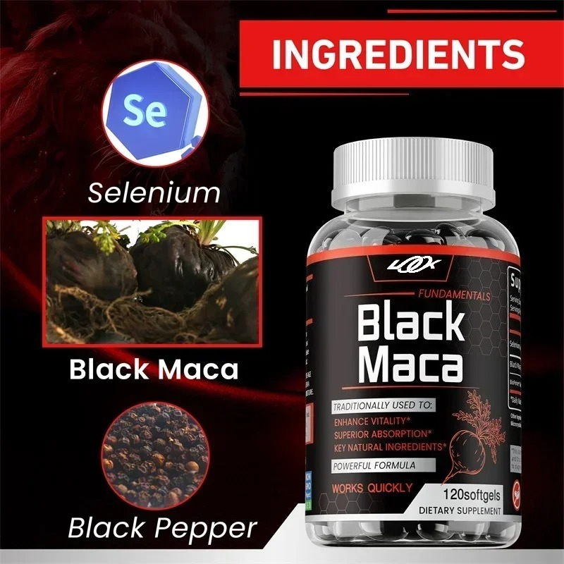 Black Maca Supplement - with B - Herbal Supplement 评论和价格